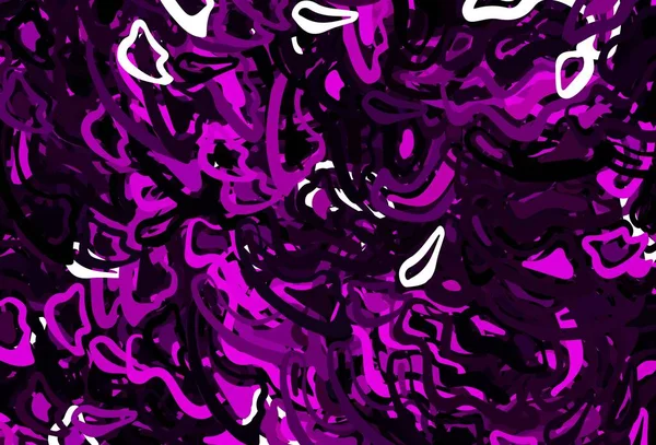 Textura Vectorial Morada Oscura Con Líneas Dobladas Ilustración Creativa Estilo — Archivo Imágenes Vectoriales