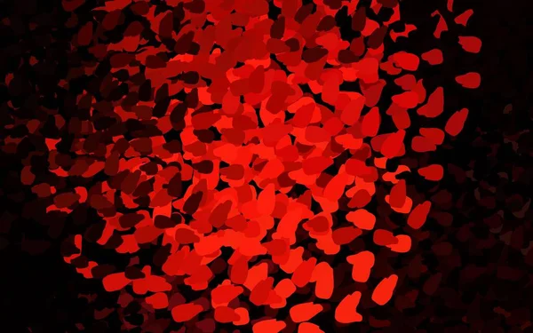 Sötét Vörös Vektor Textúra Absztrakt Formákkal Illusztráció Színes Gradiens Formák — Stock Vector