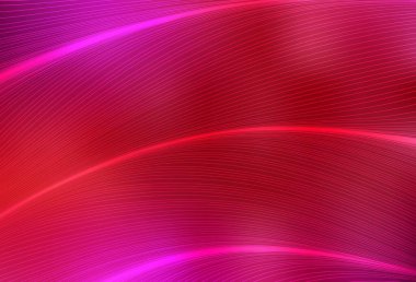 Wry çizgileri olan açık kırmızı vektör düzeni. Basit çizgilerle renkli gradyan çizimi. Posterler ve afişler için iş tasarımı.