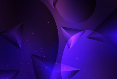 Koyu Mor, pembe vektör renkli çizgileri ve daireleri fütüristik tarzda. Doğa tarzında bulanık halkaları olan güzel renkli çizimler. Bir cep telefonu için duvar kağıdı.