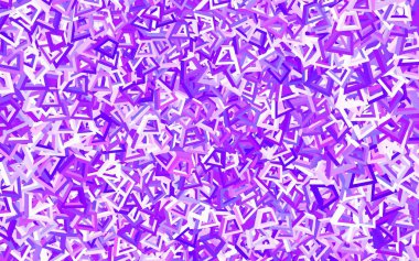 Rastgele şekilli açık pembe vektör deseni. Renkli rastgele şekillerle modern soyut illüstrasyon. Duvar kağıtları için zarif tasarım.