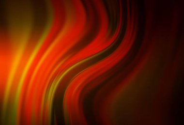 Koyu turuncu vektör parlak soyut arkaplanı bulanıklaştırdı. Gradyan tasarımlı, soyut, ışıltılı çizimler. Tasarımlar için arka plan.