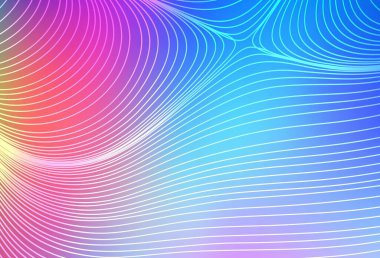 Keskin çizgileri olan ışık çok renkli vektör deseni. Renkli çubuklarla, soyut çizimler. Reklam, kitapçıklar, broşürler için desen.