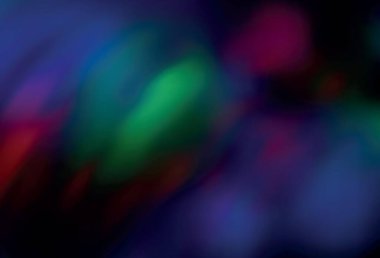 Koyu renkli vektör renkli bulanık arkaplan. Soyut renkli gradyan çizimi. Çalışmalarınız için akıllı tasarım.