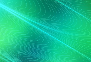 Düz çizgileri olan açık yeşil vektör arkaplan. Bulanık dekoratif tasarım basit bir şekilde çizgilerle. Güzel geçmişiniz için şablon.