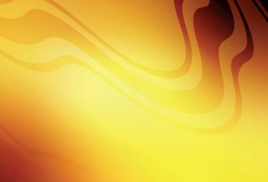 Açık Turuncu Vektör soyut bulanık arkaplan. Gradyan ile modern soyut çizim. İş tasarımınız için yeni biçim.