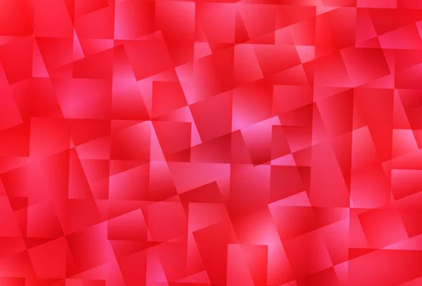 Textura Vectorial Rojo Claro Estilo Rectangular Hermosa Ilustración Con Rectángulos — Vector de stock