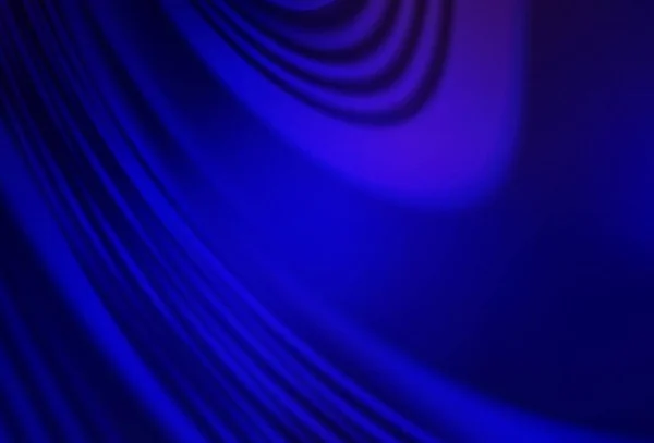 Vecteur Bleu Foncé Texture Floue Lumineuse Illustration Colorée Abstraite Avec — Image vectorielle