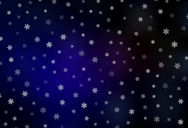 Темно Синій Червоний Векторний Фон Стилі Різдва Абстрактна Градієнтна Ілюстрація — стоковий вектор