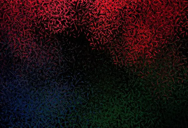 Темно Зеленый Красный Векторный Фон Резкими Полосами Размытый Декоративный Дизайн — стоковый вектор