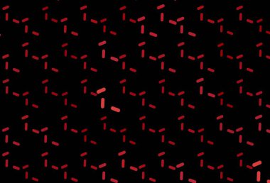 Tekrarlanan çubuklu koyu kırmızı vektör şablonu. Soyut şablon üzerinde çizgileri olan renkli, parlak bir illüstrasyon. Reklamınız, posteriniz, afişiniz için en iyi tasarım.