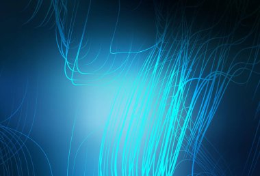 Koyu mavi vektör renkli soyut doku. Eğilimli zarif, parlak bir çizim. Tasarımının yeni yolu.