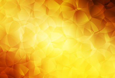 Soyut biçimlerde Light Orange vektör dokusu. Soyut tarzda rengarenk gradyan şekilleri olan bir resim. Bir cep telefonu için arka plan.