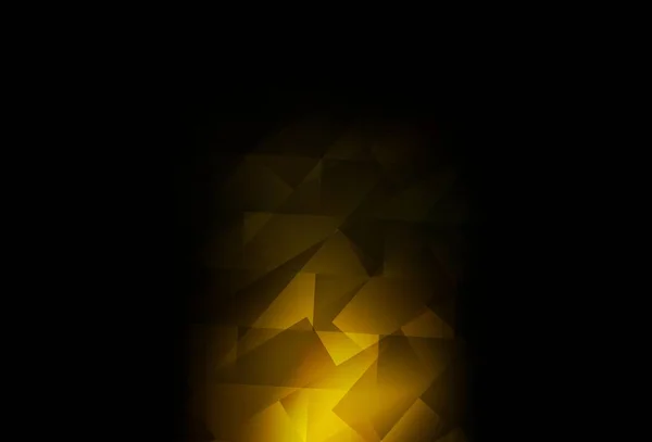 Темно Желтый Векторный Узор Квадратном Стиле Блестящие Абстрактные Иллюстрации Прямоугольными — стоковый вектор