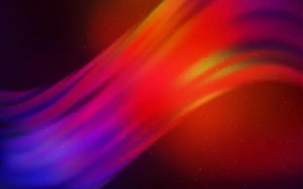 ダークブルー 宇宙の星と赤いベクトルのレイアウト グラデーションでぼやけた抽象的な背景をした宇宙の星 ポスター バナーに最適なデザイン — ストックベクタ