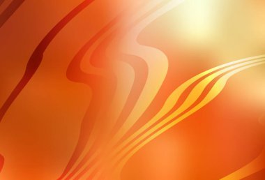 Açık Kırmızı, Sarı vektör soyut parlak şablon. Yaratıcı illüstrasyon, yarım tonlu ve eğimli. Web siteniz için bulanık tasarım.