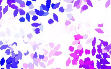 Soyut biçimlerde açık pembe vektör dokusu. Modern tarzda değişen renkli kaotik formlar. Web siteniz için basit tasarım.