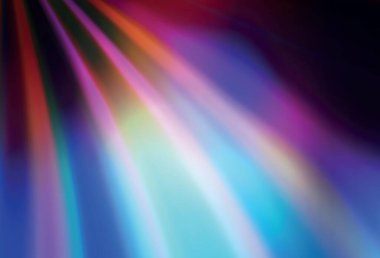 Açık mavi, kırmızı vektör bulanık şablon. Soyut renkli gradyan çizimi. Marka kitabınız için yeni biçim tasarımı.