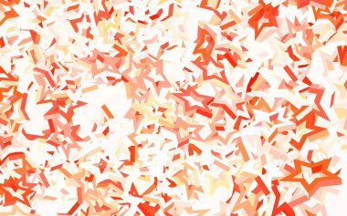 Açık yeşil, parlak yıldızlı kırmızı vektör düzeni. Bulanık arkaplanda gradyanı olan yıldızlar. Astronomi web siteleri için desen.