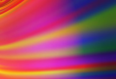 Açık pembe, sarı vektör modern zarif düzen. Gradyan tasarımlı, soyut, ışıltılı çizimler. İşiniz için en iyi bulanık tasarım..