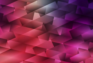 Açık Pembe, kırmızı vektör düzeni çizgiler, dikdörtgenler. Renkli dikdörtgenlerle modern soyut çizimler. Reklamınız, posteriniz, afişiniz için en iyi tasarım.