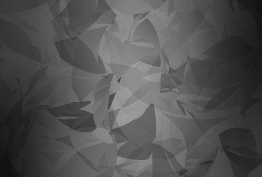 Karmaşık poliotik şekilli hafif gri vektör şablonu. Renkli rastgele şekillerle modern soyut illüstrasyon. Kartvizitiniz için modern tasarım.