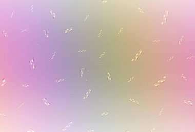 Açık Çokrenkli vektör düzeni Yeni Yıl tarzında. Noel özellikleriyle basit bir gradyan çizimi. Okul ve dil bilgisi siteleri için desen.