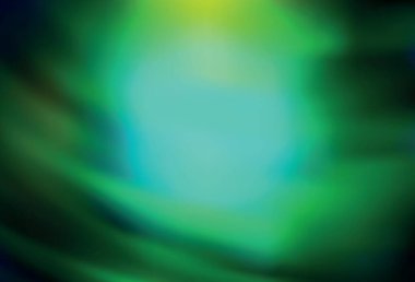 Koyu yeşil vektör soyut parlak desen. Soyut renkli gradyan çizimi. İşiniz için yeni tasarım.