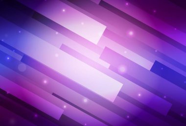 Açık Mor, pembe vektör düzeni çizgiler, dikdörtgenler. Dikdörtgenleri ve kareleri olan güzel bir çizim. Reklamlar için desen.