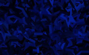 Renkli yıldızlı koyu mavi vektör arkaplan. Yıldızlı parlak renkli illüstrasyon. Astroloji web siteleri için desen.