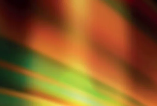 Dark Orange Vektor Glänzend Abstrakten Hintergrund Glitzernde Abstrakte Illustration Mit — Stockvektor