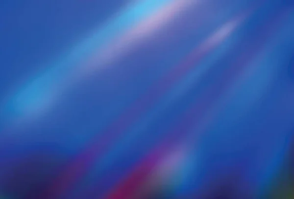 Hellblauer Vektor Verschwommenes Muster Abstrakte Farbenfrohe Illustration Mit Farbverlauf Neues — Stockvektor