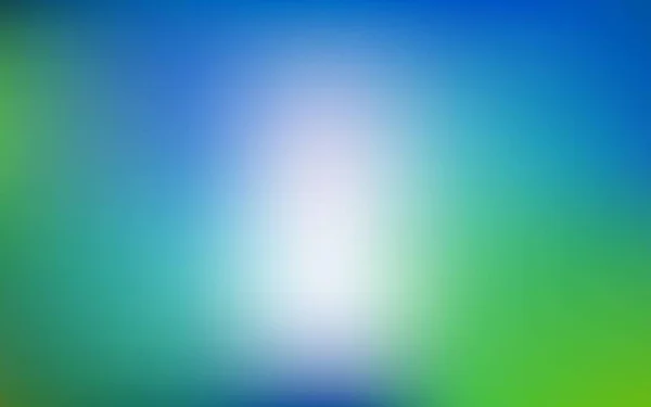 Bleu Clair Dessin Vectoriel Vert Dégradé Flou Illustration Floue Élégante — Image vectorielle