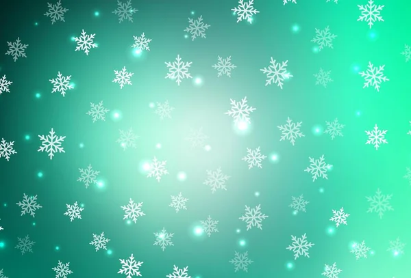 Hellgrüne Vektorkulisse Urlaubsstil Moderne Abstrakte Weihnachtsstimmungen Prägen Das Bild Bestes — Stockvektor