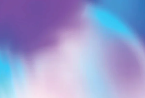 Licht Roze Blauwe Vector Wazig Achtergrond Schitterende Kleurrijke Illustratie Slimme — Stockvector