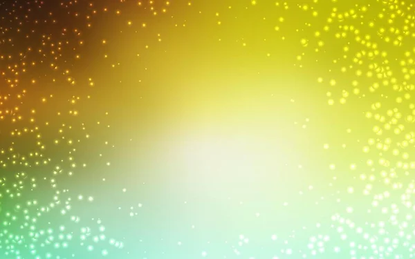 Hijau Muda Tekstur Vektor Kuning Dengan Bintang Cara Susu Ilustrasi - Stok Vektor
