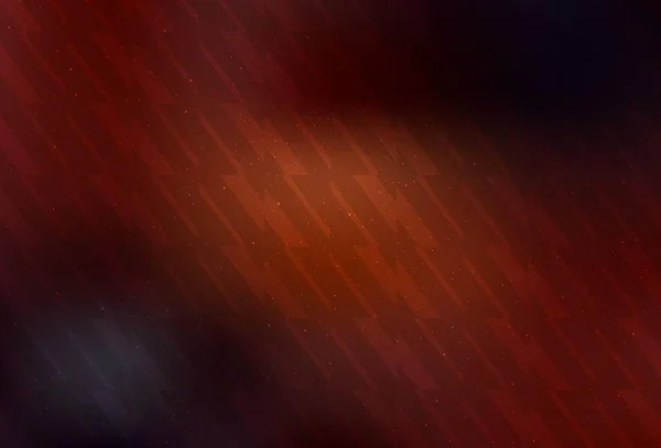 Темно Оранжевая Векторная Текстура Цветными Линиями Размытый Декоративный Дизайн Простом — стоковый вектор