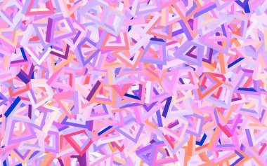 Açık pembe, rastgele şekilli kırmızı vektör deseni. Rastgele şekillerle soyut tarzda dekoratif tasarım. Web siteniz için basit tasarım.