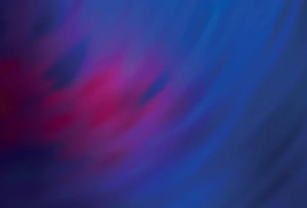 Rosa Escuro Modelo Vetor Azul Borrado Ilustração Colorida Abstrata Com —  Vetores de Stock