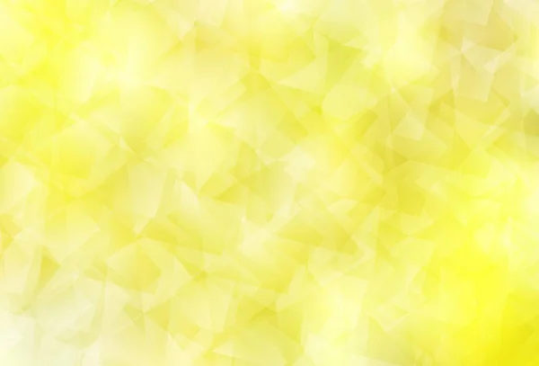 Светло Желтый Векторный Многоугольный Шаблон Многоугольная Абстрактная Иллюстрация Градиентом Совершенно — стоковый вектор