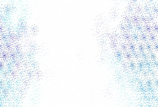 Lichtroze Blauwe Vectorlay Out Met Cirkelvormen Wazig Bellen Abstracte Achtergrond — Stockvector
