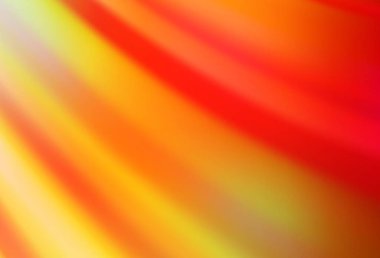 Light Red, Yellow vector abstract bright pattern. An elegant bright illustration with gradient. Blurred design for your web site.