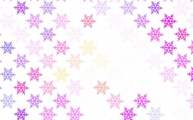 Açık mavi, kırmızı vektör düzeni yeni yıl tarzında. Modern soyut Noel ruh hali şekilleri. Kitapçıklar, eğitim broşürleri.