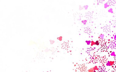 Soyut biçimlerde ışık çok renkli vektör dokusu. Soyut tarzda rengarenk gradyan şekilleri olan bir resim. Kartvizitiniz için modern tasarım.