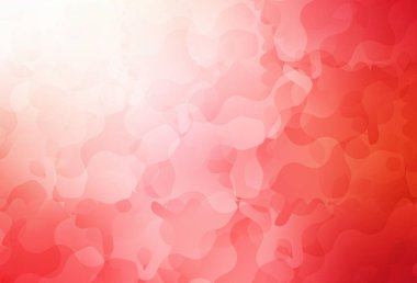 Soyut biçimlerde açık kırmızı vektör dokusu. Soyut tarzda rengarenk gradyan şekilleri olan bir resim. Web siteniz için basit tasarım.