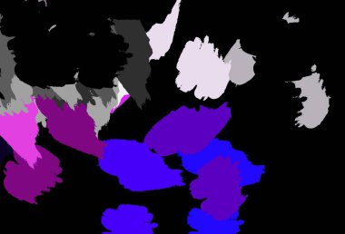 Lacivert, Memphis şekilli kırmızı vektör arkaplan. Soyut gradyan şekilli basit renkli çizimler. İşiniz için en iyi akıllı tasarım.