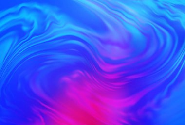 Açık Pembe, Mavi vektör parlak soyut düzen. Renkli soyut çizimler ve gradyan. İşiniz için yeni tasarım.