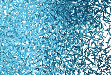 Tekrarlanan çubuklarla hafif BLUE vektör şablonu. Renkli çubuklarla, soyut çizimler. İş ilanınız için akıllı tasarım.