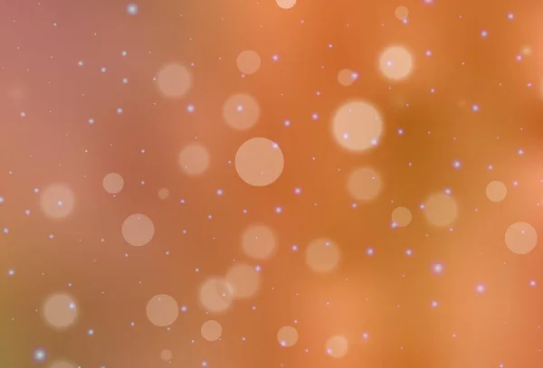 Xmas形式のライトオレンジベクトル背景 カラフルなクリスマスのものと抽象グラデーションイラスト 大学のポスター バナーのための最高のデザイン — ストックベクタ