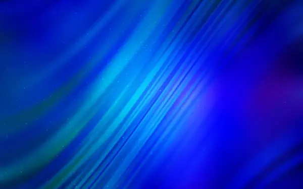 Agencement Vectoriel Bleu Clair Avec Étoiles Cosmiques Design Décoratif Flou — Image vectorielle